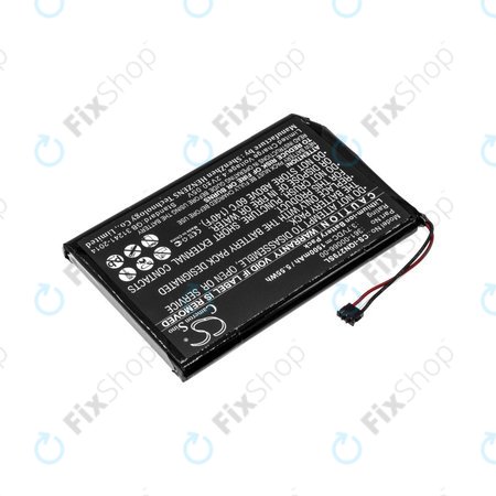 Batterie pour Garmin Nüvi 2757, 1500mAh, Li-Ion, 3.7V, 361-00066-00, HQ