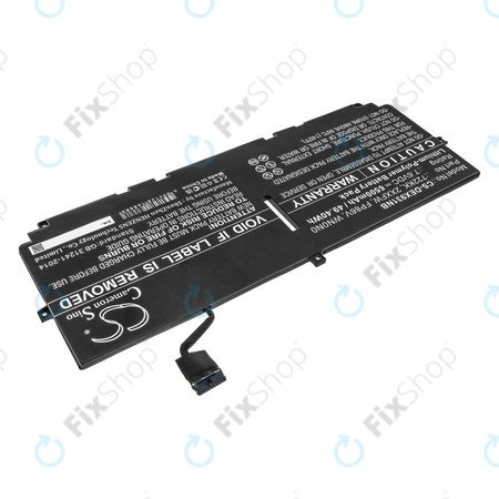 Batterie pour Dell XPS 13 9300, 9380, 9310, 6500mAh, Li-Pol, 7.6V, 2XXFW, HQ