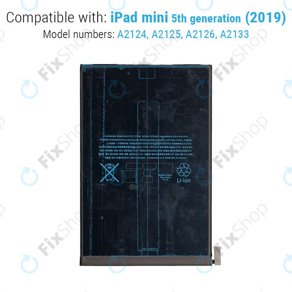 Apple iPad Mini 5 - Batterie 5124mAh