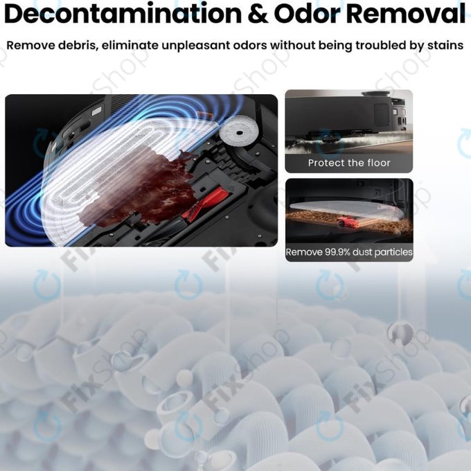 Xiaomi Roborock Saros 10 - Chiffon de vadrouille