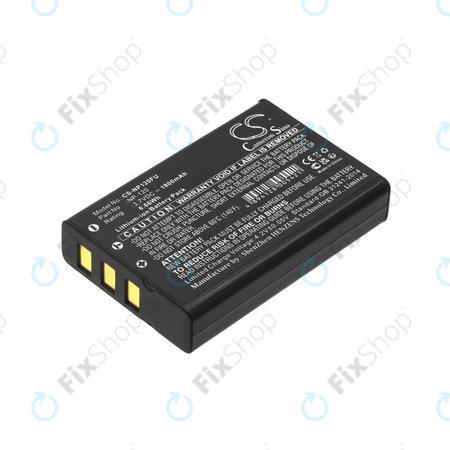 Batterie pour Toshiba Camileo H30, FujiFilm NP-120, 1800mAh, Li-Ion, 3.7V, PX1657, HQ