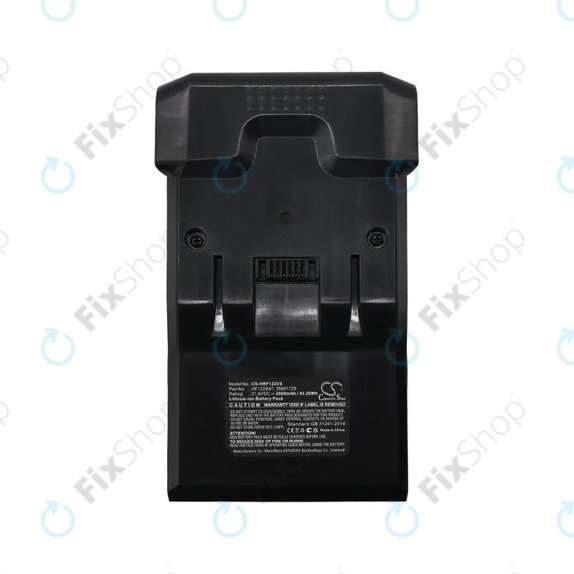 Batterie pour Hoover H Free, HF122, 2000mAh, Li-Ion, 21.6V, HF122BAT, HQ