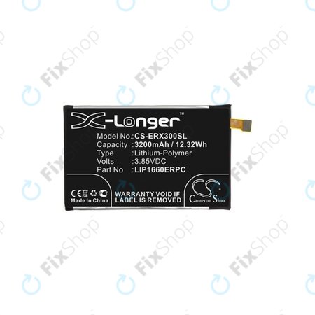 Sony Xperia XZ3 - Batterie LIP1660ERPC 3200mAh HQ