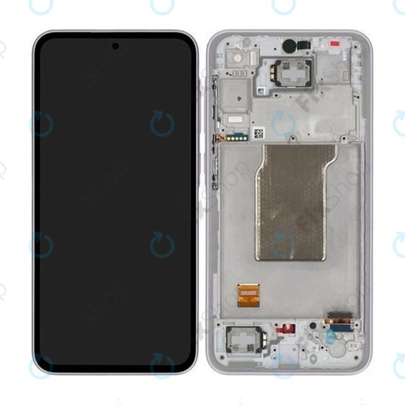 Samsung Galaxy A35 A356B - Écran LCD + Écran tactile + Cadre (Awesome Lilac) TFT