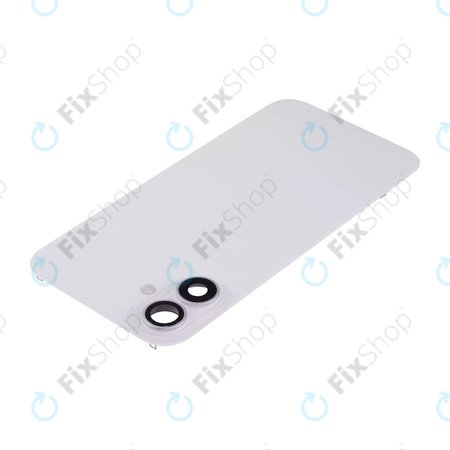 Apple iPhone 16 Plus - Verre de la coque arriere + Verre de caméra + Plaque en métal + Aimants MagSafe (White)