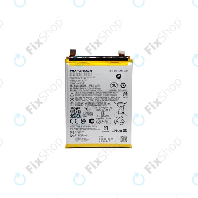 Motorola Edge 50 Ultra - Batterie QV45 4500mAh - SB18D97987 Genuine Service Pack