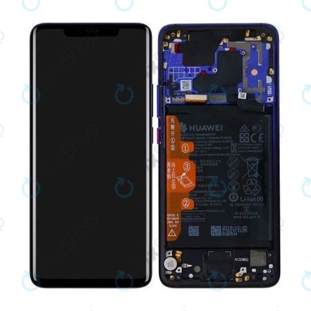 Huawei Mate 20 Pro - Écran LCD + Ecran Tactile + Cadre + Batterie (Twilight) - 02352GGC