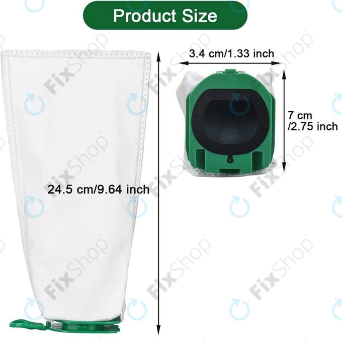 Vorwerk Kobold VB100 - Sac a poussiere FP100