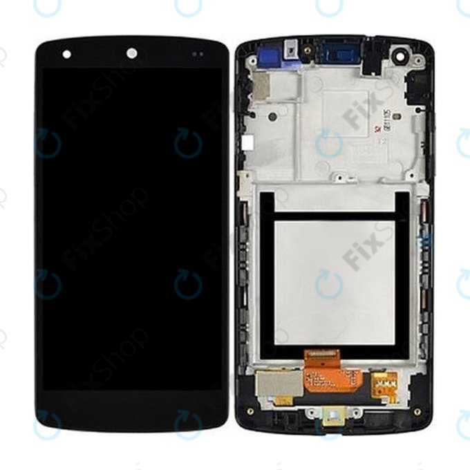 LG Nexus 5 D821 - Écran LCD + Ecran Tactile + Cadre (Noir) - ACQ86661402 Genuine Service Pack