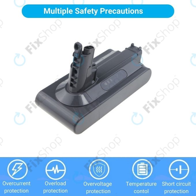 Dyson V10 - Batterie Li-Ion 3000mAh HQ