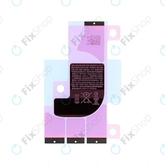 Apple iPhone X - Petites pièces du boîtier arrière (argent)