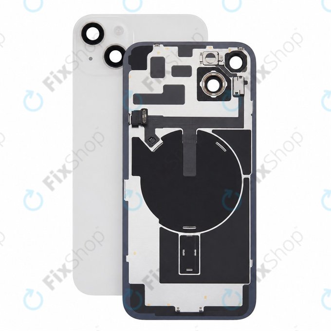 Verre de coque arrière pour iPhone 14 Plus, Starlight, Pulled A