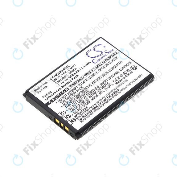 Batterie pour Motorola Gleam +, 650mAh, Li-Ion, 3.7V, OM4A, OM4C, HQ
