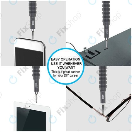 Jakemy JM-8172 - Ensemble d'outils de réparation multifonctionnels professionnels 73 en 1