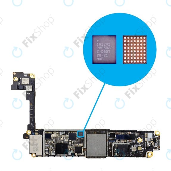 Apple iPhone 8, 8 Plus, X, XR, XS, XS Max, 11, 11 Pro, 11 Pro Max - IC de chargement USB 1612A1