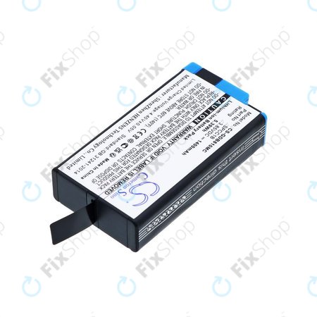 Batterie pour GoPro Max, Max 360, Acbat-001, 1400mAh, Li-Ion, 3.85V, SPCC1B, HQ