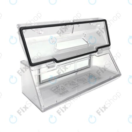 Xiaomi Mi Robot Vacuum Mop Pro (P), Viomi V2 Pro, V3, SE - Poubelle (Transparent)