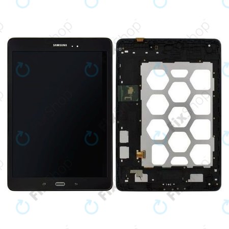 Samsung Galaxy Tab A 9.7 T550 - Écran LCD + Ecran Tactile + Cadre (Noir) - GH97-17400D Genuine Service Pack