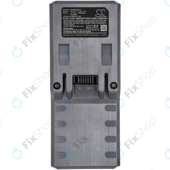 Beko VRT 8282 BV, ZB1852, Hoover FD-series - Batterie TBTTV1T1, TBTTV1B1 Li-Ion 21.6V 2000mAh HQ