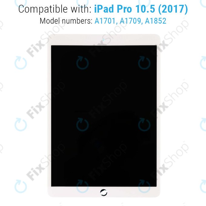 Apple iPad Pro 10.5 (2017) - Écran LCD + Écran Tactile (White) Refurbished