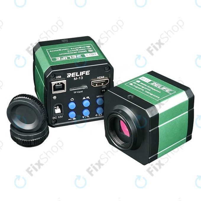 Relife M-13 3800W - Caméra pour microscope trinoculaire 38MP, HDMI