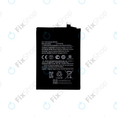 Xiaomi Redmi Note 11, Note 11S - Batterie BN5D 4900mAh