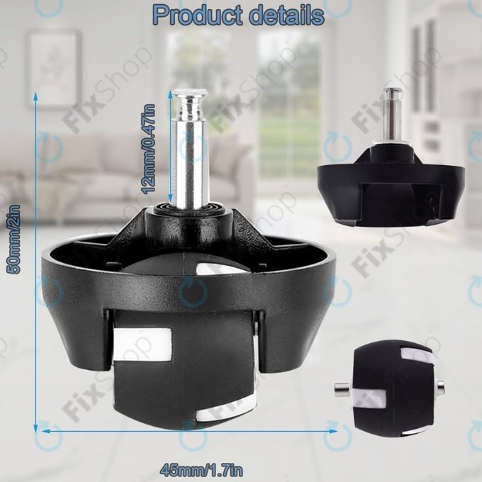 Eufy Robovac-series - Roue avant (Noir )