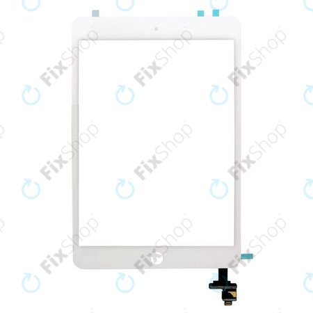 Apple iPad Mini, Mini 2 - Écran Tactile + Connecteur IC (Blanc)