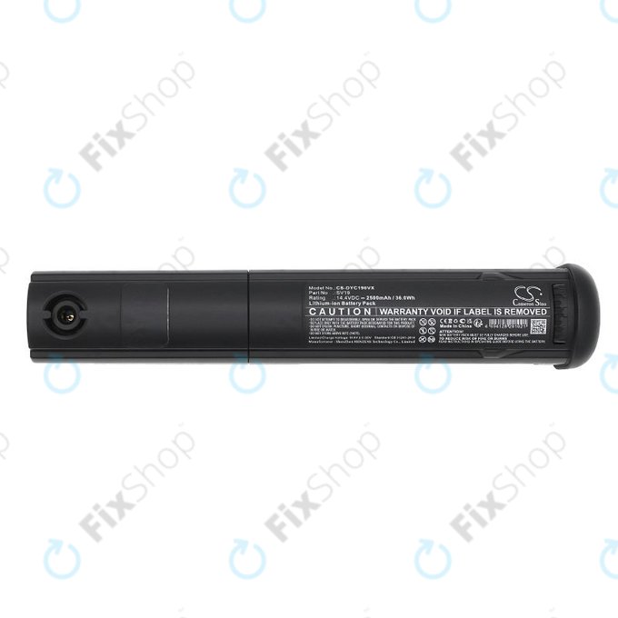 Batterie pour Dyson Omni-Glide, 2500mAh, Li-Ion, 14.4V, SV19, HQ