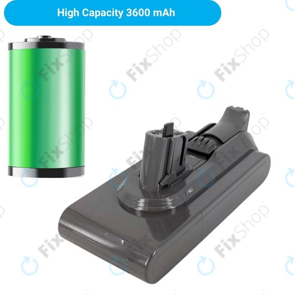 Dyson V11, V15, V15s, Outsize - Batterie SV15, SV18, 970938-01 Li-Ion 25.2V 3600mAh