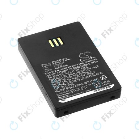 Batterie pour Siemens Openstage WL3, Ascom, Aastra, Innovaphone, 900mAh, Li-Ion, 3.7V, 660190/R2B, HQ