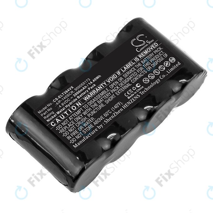 Electrolux Spirit Wet and Dry, ZB264x - Batterie 4/P-140SCR, 900055173 Ni-MH 4.8V 3000mAh HQ