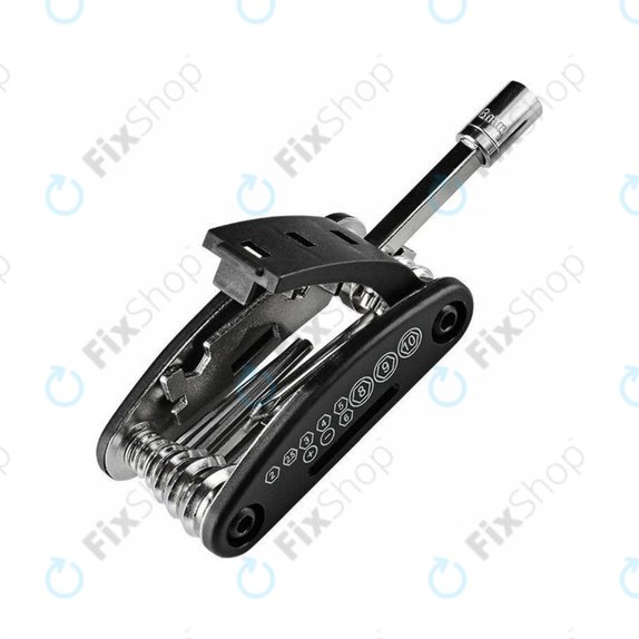 Boîte à outils multifonctionnelle pour scooters et vélos 16 en 1