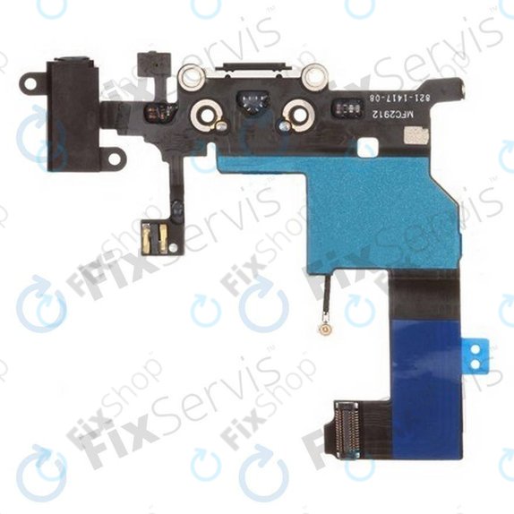 Apple iPhone 5 - Connecteur de charge + Microphone + Connecteur Jack PCB Board (Blanc)