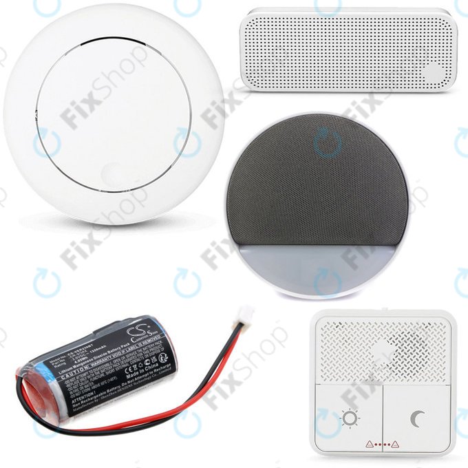 Batterie pour Verisure, 1350mAh, Li-MnO2, 3V, CR-2/3AZ, HQ