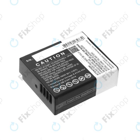 Batterie pour Leica D-Lux Type 109, Panasonic Lumix DMC-GF3, GX7, LX100, 980mAh, Li-Ion, 7.4V, DMW-BLG10, HQ