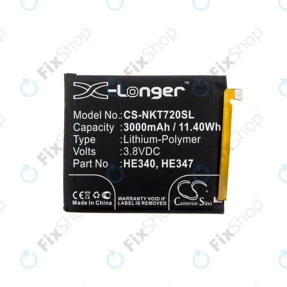 Nokia 7.1 - Batterie HE340 3000mAh QG