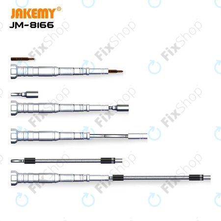Jakemy JM-8166 - Boîte à outils de tournevis multifonctions 61 en 1