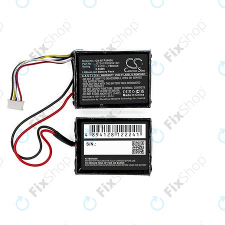 Batterie pour Beats Pill 2.0, 750mAh, Li-Ion, 7.4V, J272/ICP092941SH, HQ