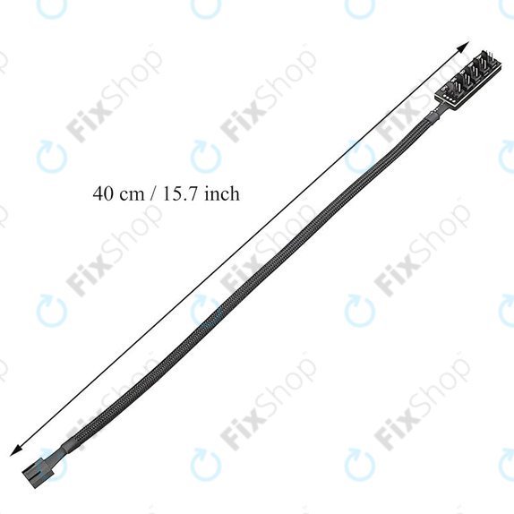 Hub PWM pour ventilateurs, 4 broches, 5 ports