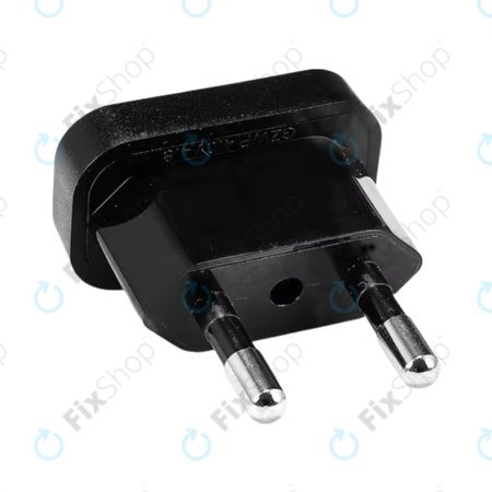 Adaptateur de prise 220V US vers EU (Noir)