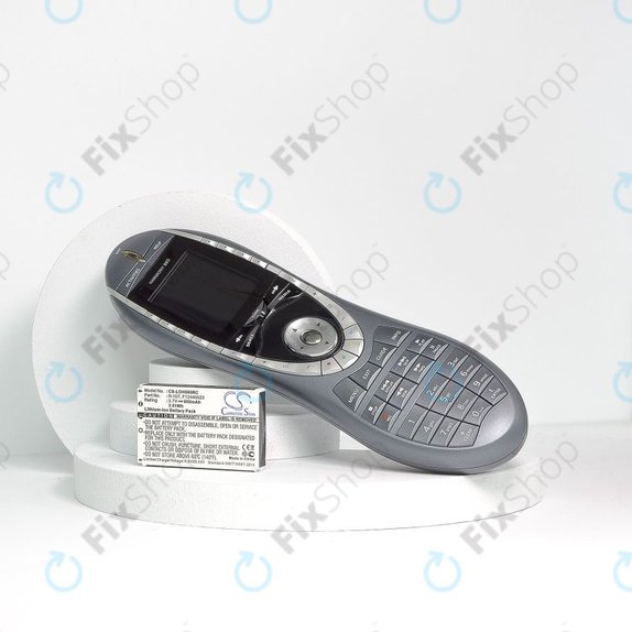 Batterie pour Logitech Harmony 720, 780, 880, 890, 900, 950mAh, Li-Ion, 3.7V, R-IG7, HQ