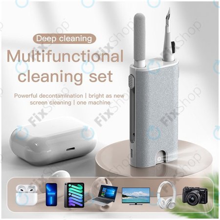 Kit de brosse de nettoyage multifonction pour téléphone et écouteurs 5 en 1