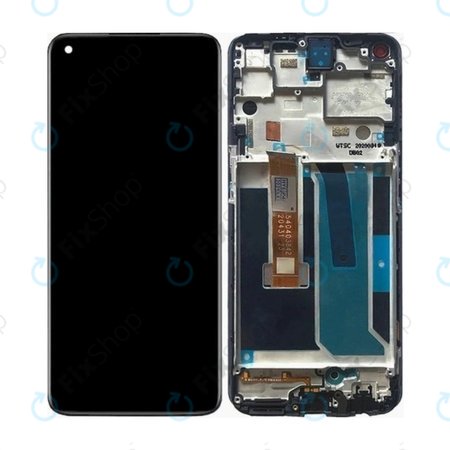OnePlus Nord N10 5G - Écran LCD + Écran tactile + Cadre (Midnight Ice) TFT