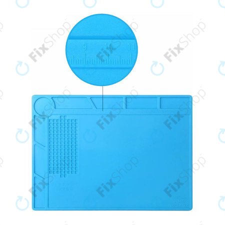 ESD Coussinet en silicone antistatique résistant à la chaleur - 35 x 25 cm