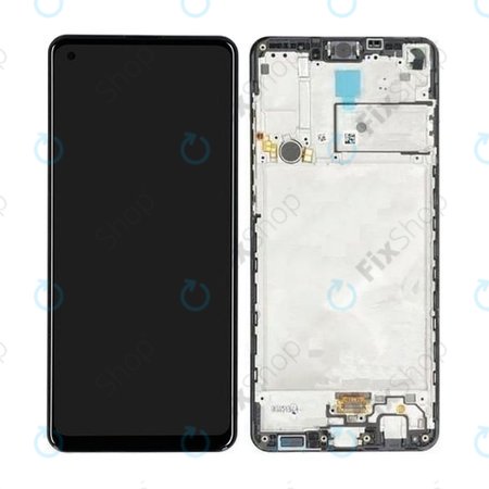 Samsung Galaxy A21s A217F - Écran LCD + Ecran Tactile + Cadre (Noir) - GH82-22988A, GH82-23137A , GH82-24641A, GH82-24642A, GH82-23089A Genuine Service Pack