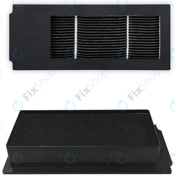 Kit de pièces de rechange pour Ecovacs Deebot X2 Omni (1x Brosse principale, 2x Filtre, 2x Brosse latérale, 4x Chiffon de vadrouille, 2x Sac à poussière)