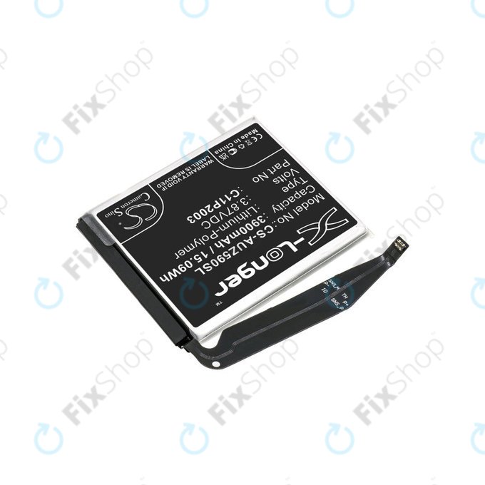 Batterie pour Asus Zenfone 8 ZS590KS, 3900mAh, Li-Pol, 3.87 V, C11P2003, HQ