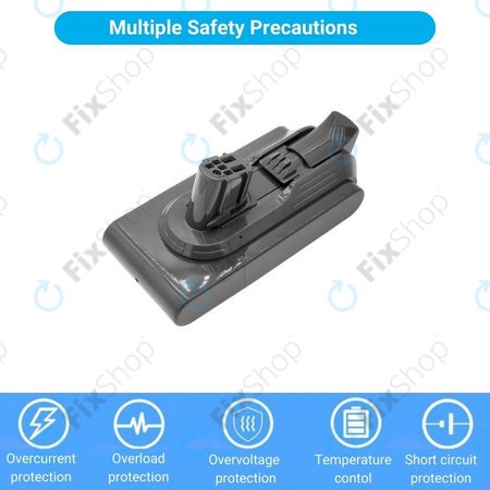 Dyson V12 - Batterie 965470-01 Li-Ion 25.2V 2500mAh HQ