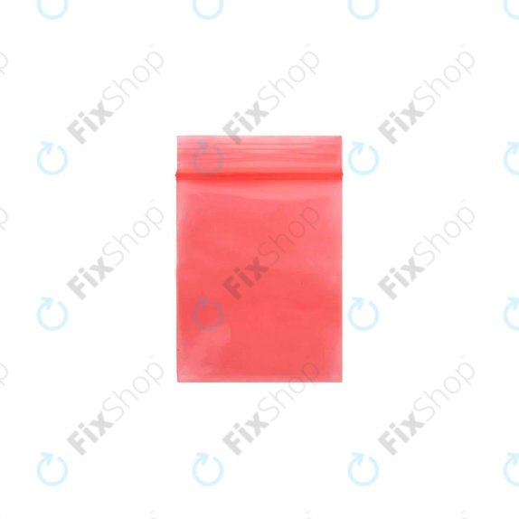 ESD Sac Antistatique à Fermeture Éclair (Rouge) - 9x13cm 100pcs